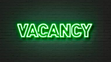 Vacancy sign neon