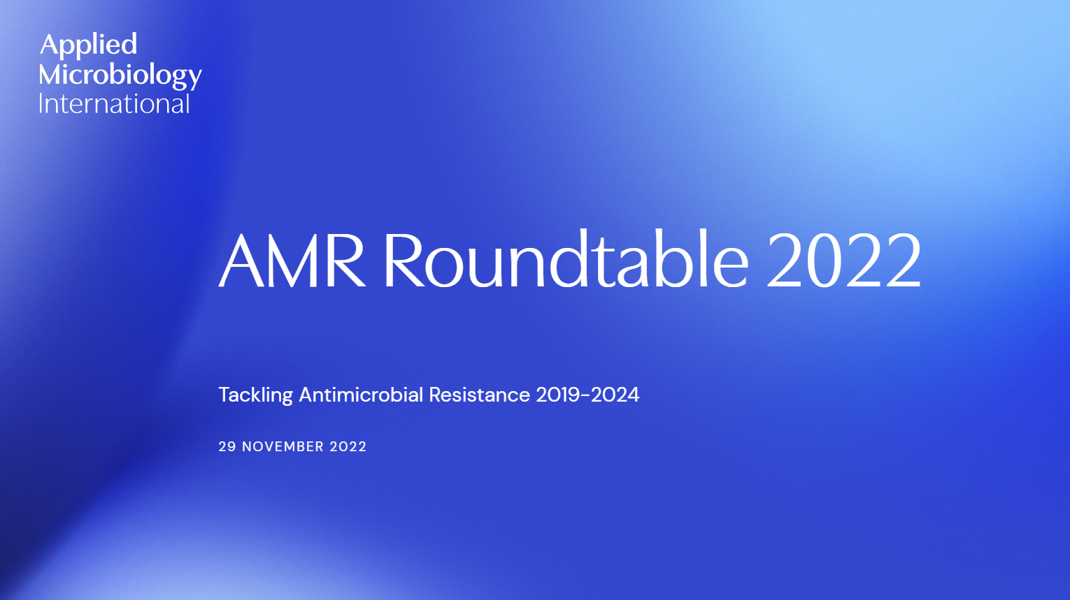 UK NAP AMR Roundtable