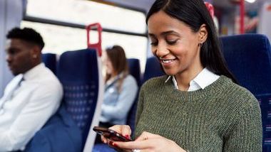 MLSFF Woman on Train