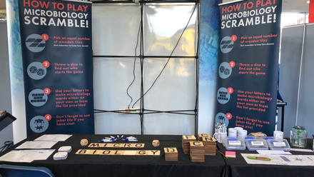 How to Play Microbiology Scramble Stall