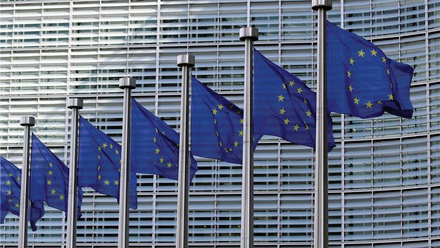blue and white flags on pole.jpg
